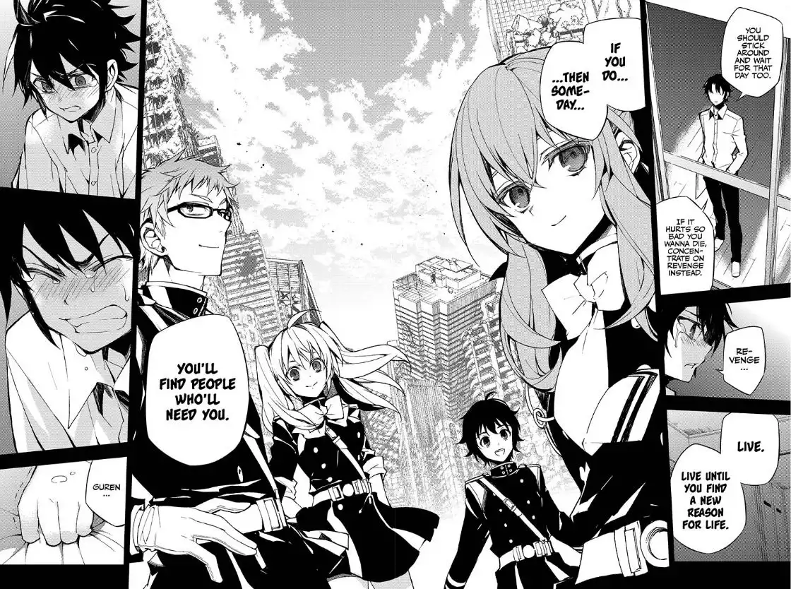 Owari no Seraph Chapter 33 35